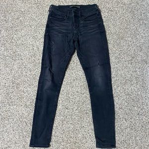 Dark grey express jeans legging. Size 2- stretchy material.